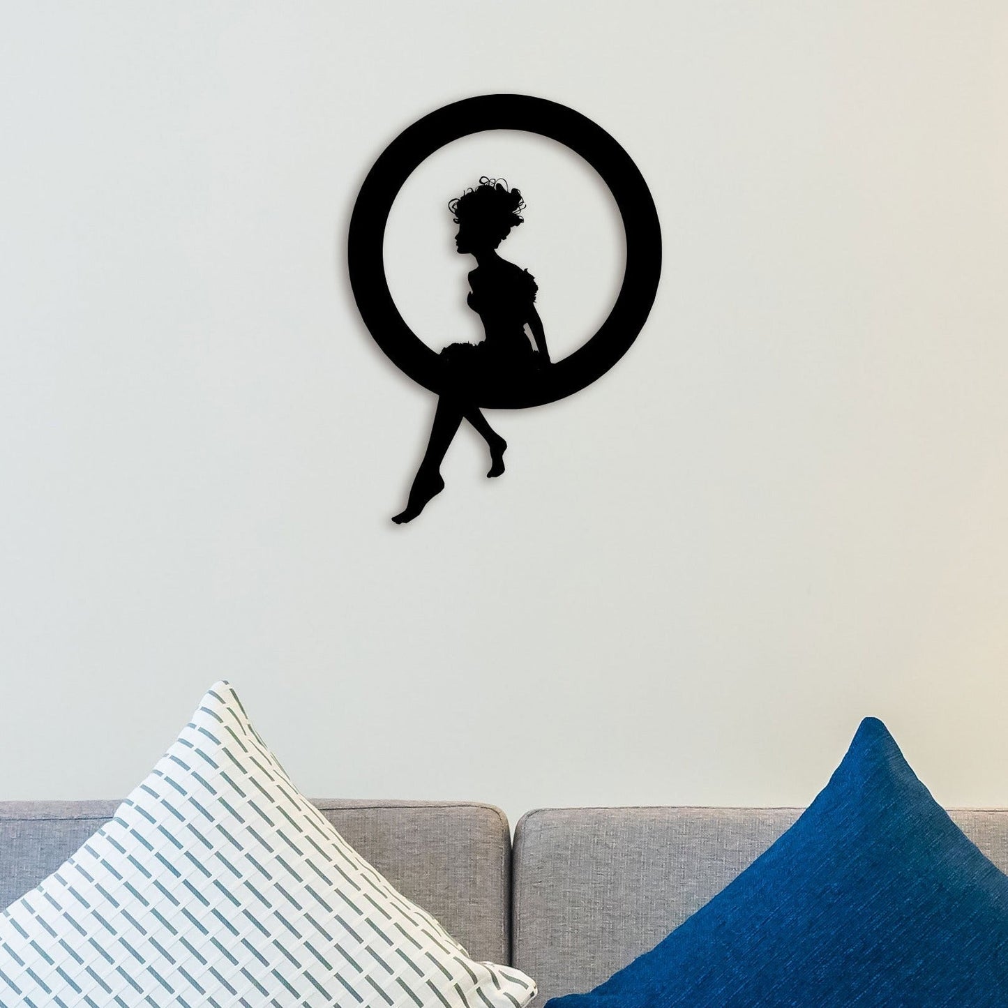 Alone Girl Wall Art