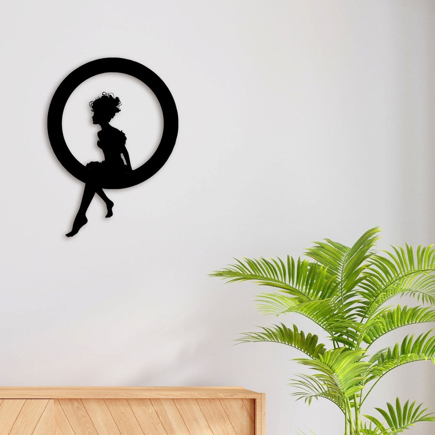 Alone Girl Wall Art