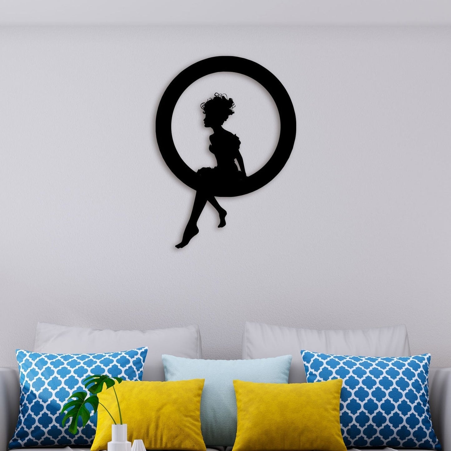 Alone Girl Wall Art