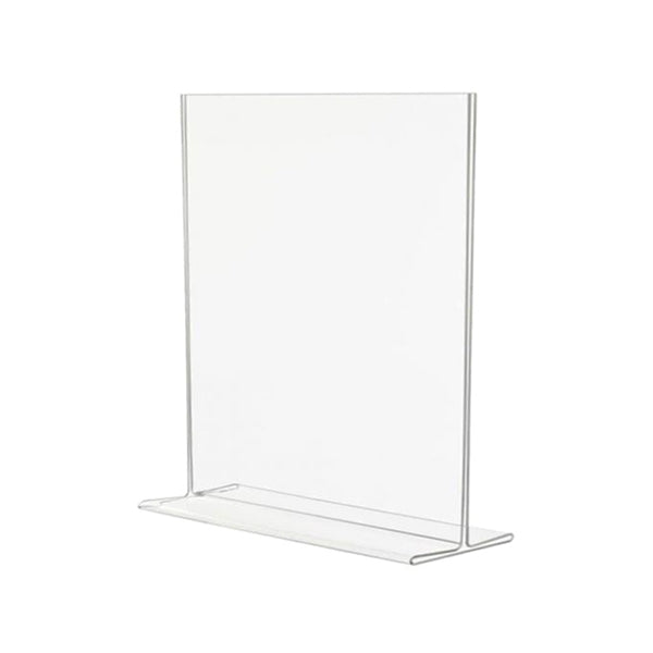 11 x 17 Table Stand Side Loading Acrylic Sign Holder