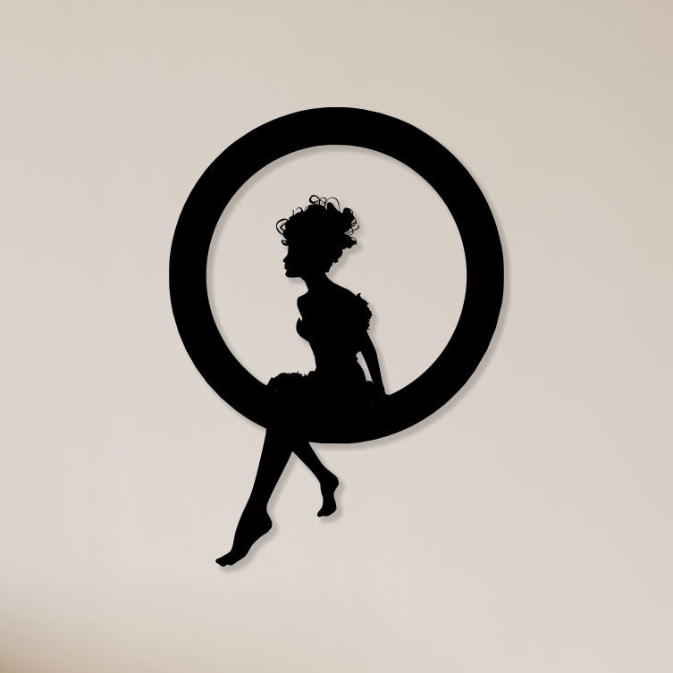 Alone Girl Wall Art