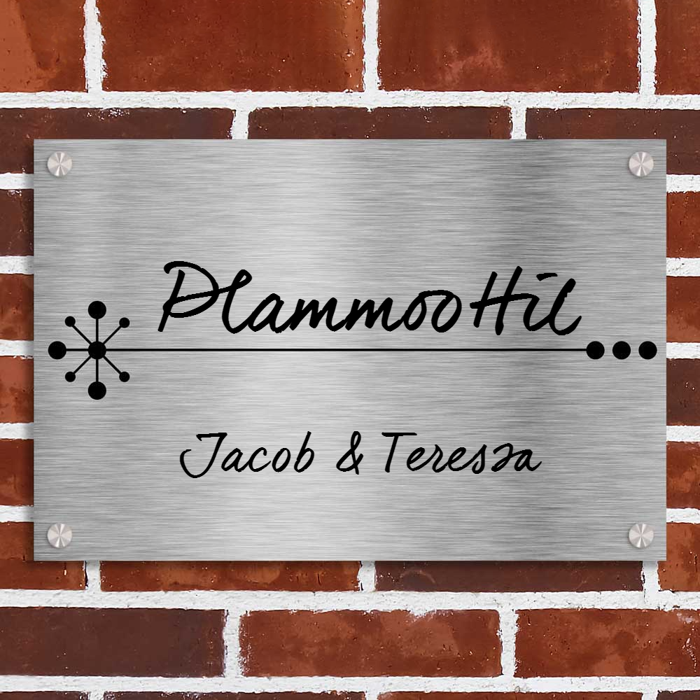 Signature - Stainless Steel Name Plate