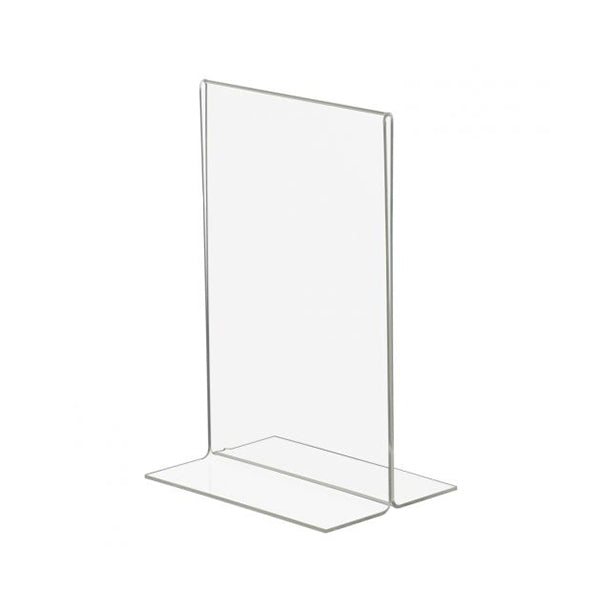 4x6 Bottom Loading Double Sided Acrylic Sign Holder Pack of 4pcs