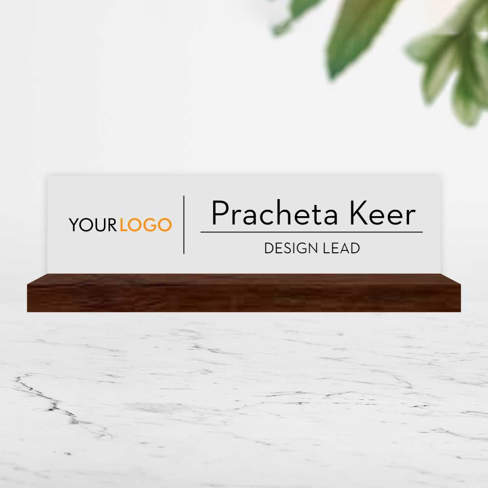 Excelus Office Desk Name Plate - Executive