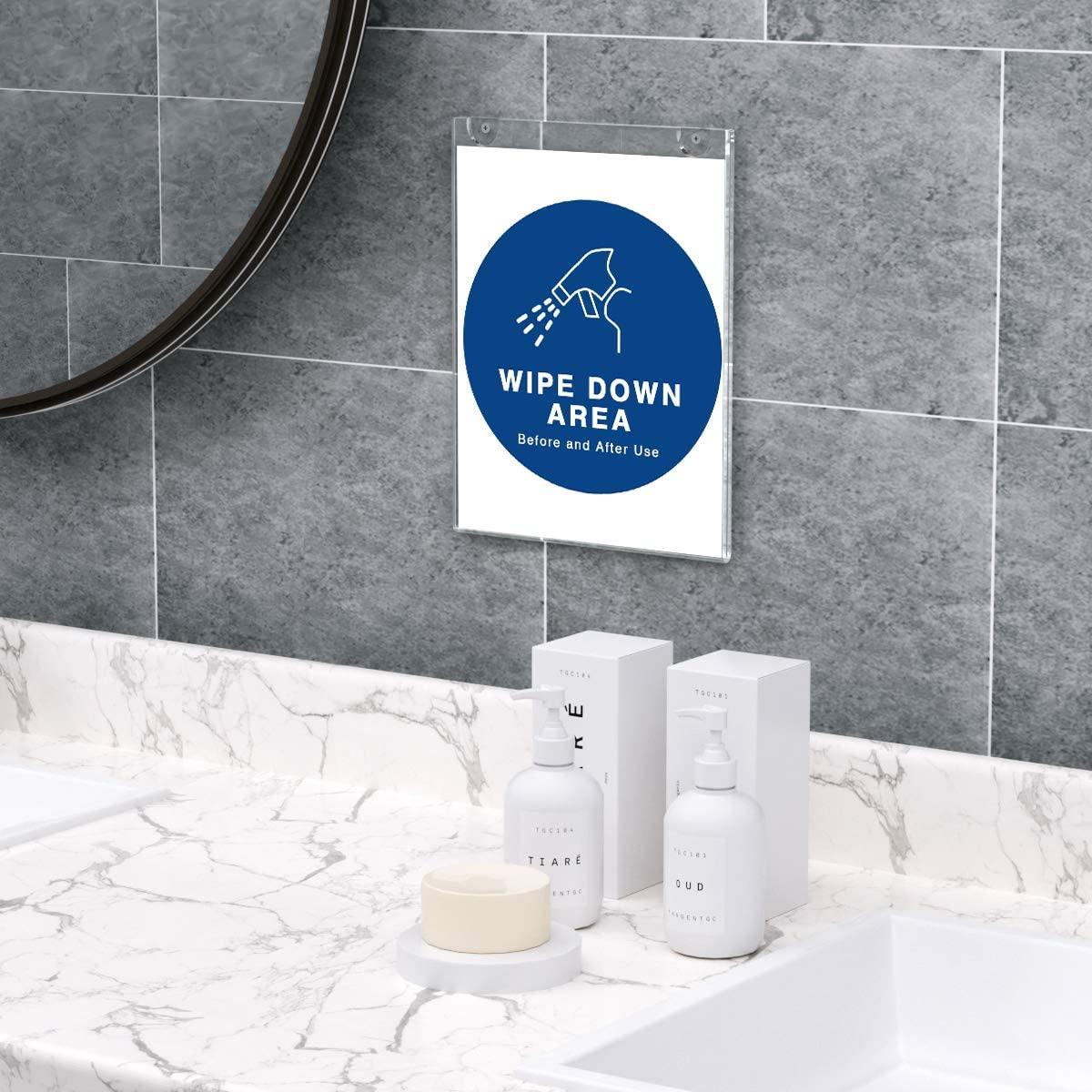 acrylic sign holder 8.5X11 size online