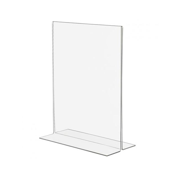 8.5x11 Bottom Loading Double Sided Acrylic Sign Holder
