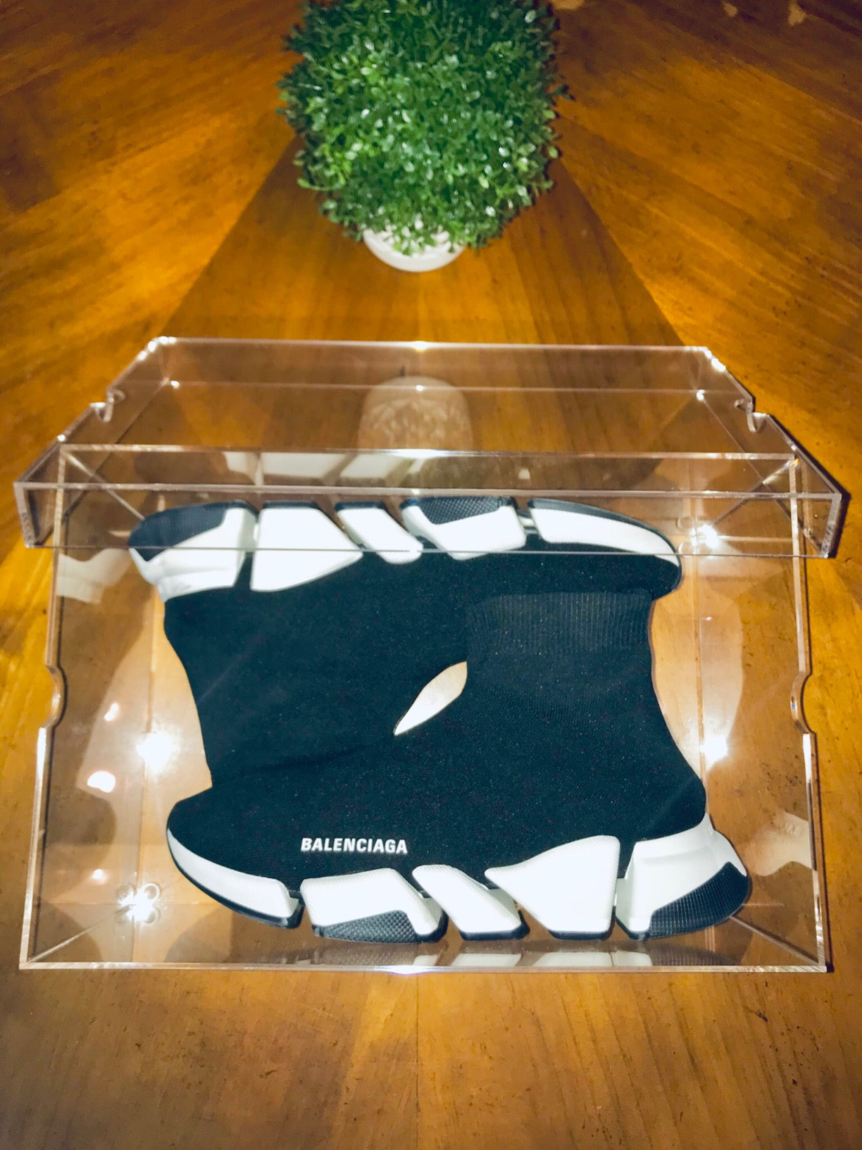 Acrylic Luxury Shoe Storage Box