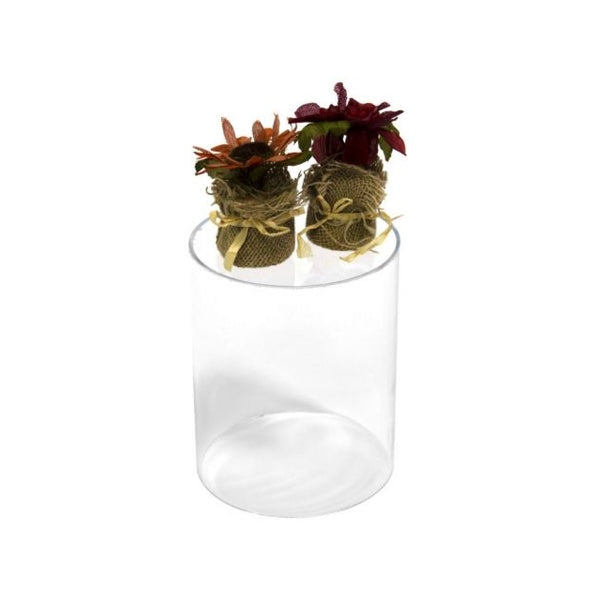 Acrylic Cylinder Riser- 10 H x 6 D
