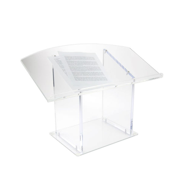 Acrylic Solid Panel Table Top Podium