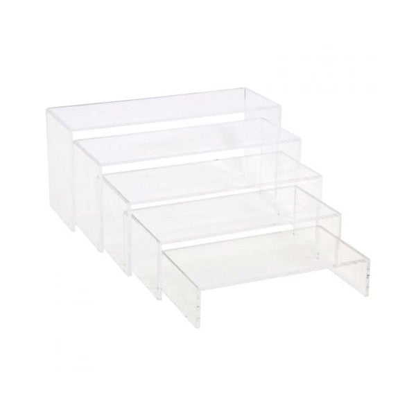 Acrylic U-Risers Set of 5