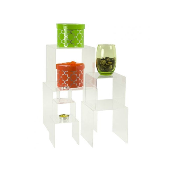 Acrylic U Risers - Set of 7