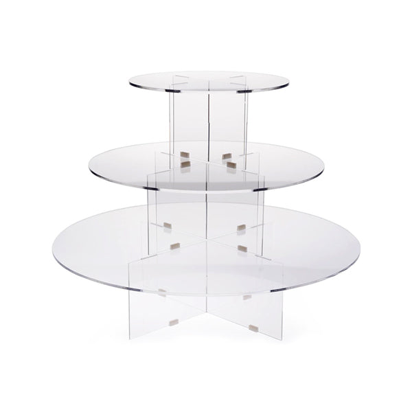 Clear Acrylic 3 tiered Display