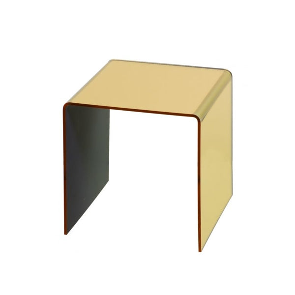 Gold Mirrored Acrylic U Shaped Riser 6 x 6 x 6