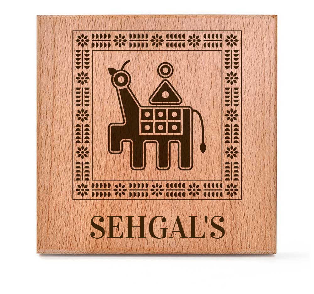 Pashulila (Lippan) - Wooden Name Plate