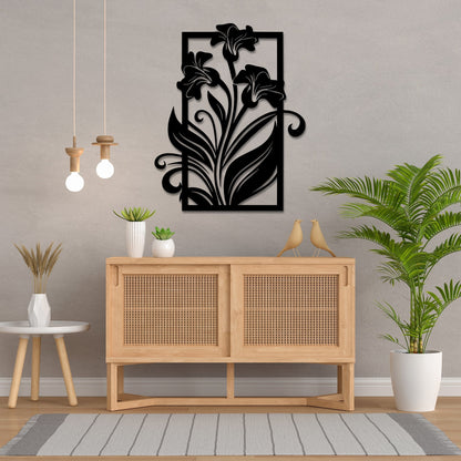 Amaryllis Flower Wall Art