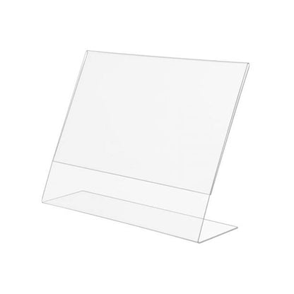 14x11 Slant Back Acrylic Sign Holder