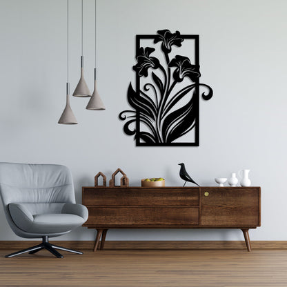 Amaryllis Flower Wall Art