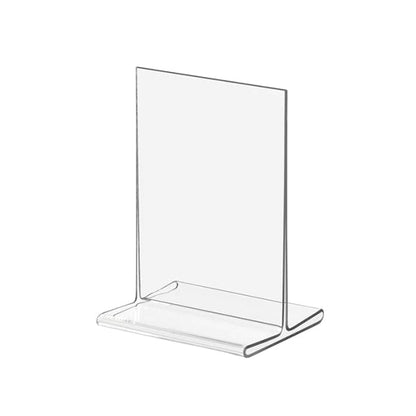 3.5x5 Top Loading Double Sided Acrylic Sign Holder Pack of 4pcs