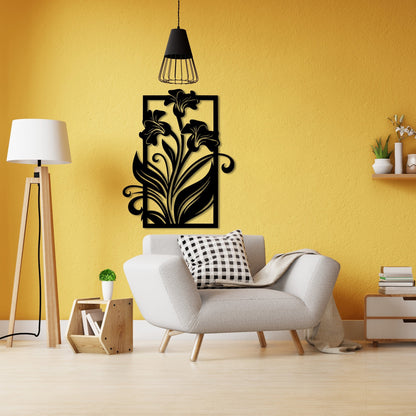 Amaryllis Flower Wall Art