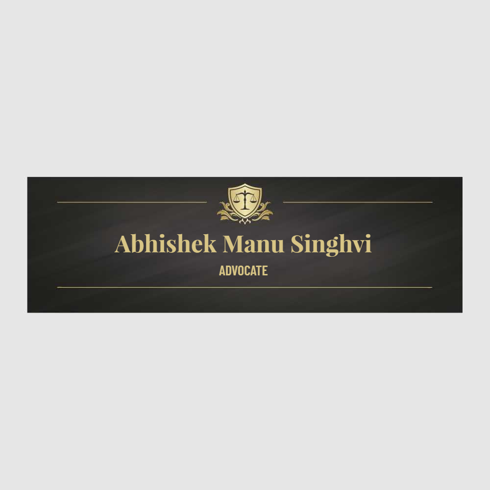 Executive Desk Name Plate for Advocates