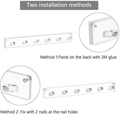 Acrylic Necklace Hanger installation method