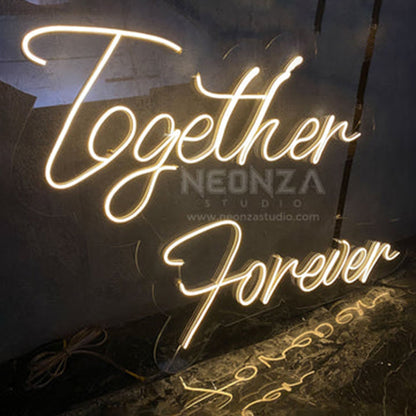 Together Forever Neon Sign