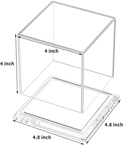 4X4X4 Inch Acrylic Display Case