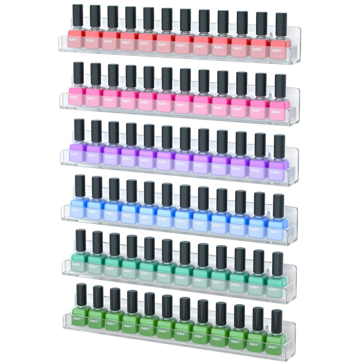 Clear Acrylic Nail Polish Organizer