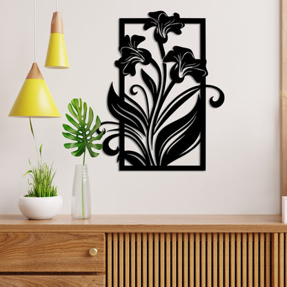 Amaryllis Flower Wall Art