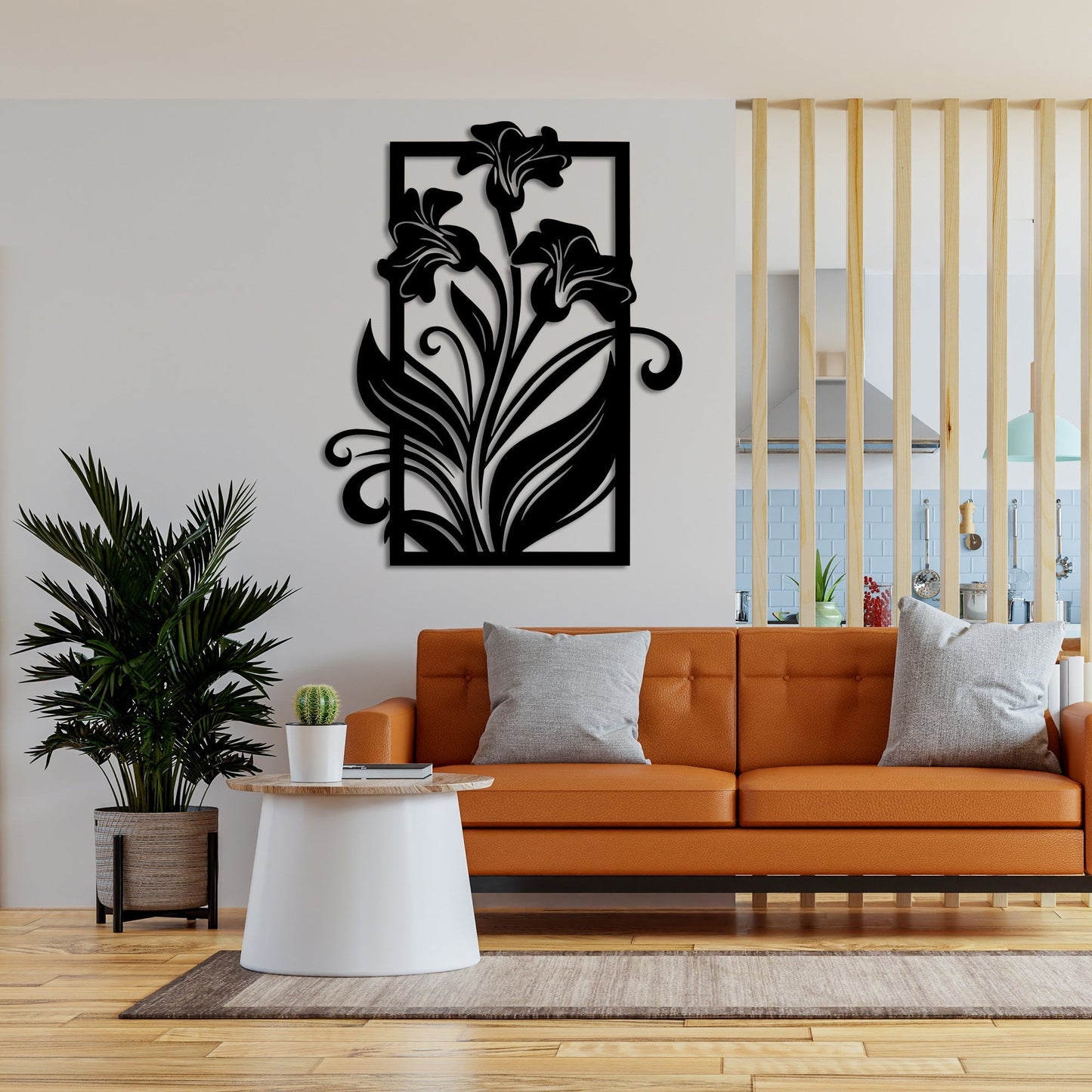 Amaryllis Flower Wall Art