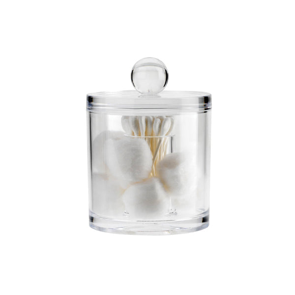 Acrylic Cotton Ball & Swab Holder