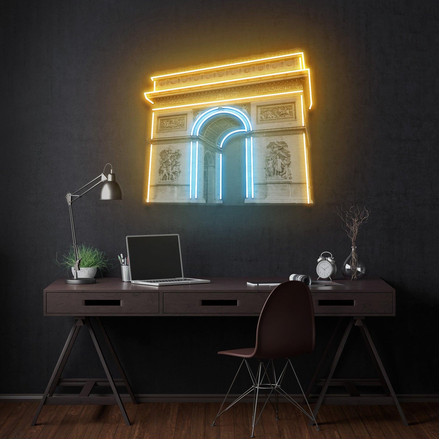 Arc de Triomphe Led Neon Acrylic Artwork