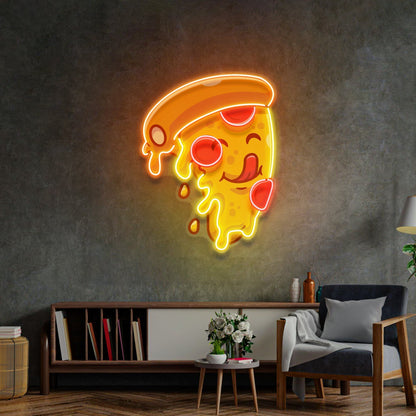 Cute Slice Pizza LED Neon Sign Light Pop Art