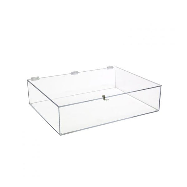 Flat Locking Display Case - 6 INCH