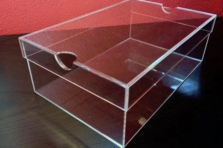 Luxury Rectangular Acrylic Shoe Box