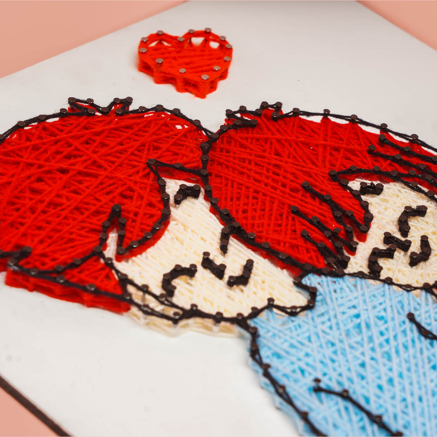 Couples String Art Board - The Best In Me