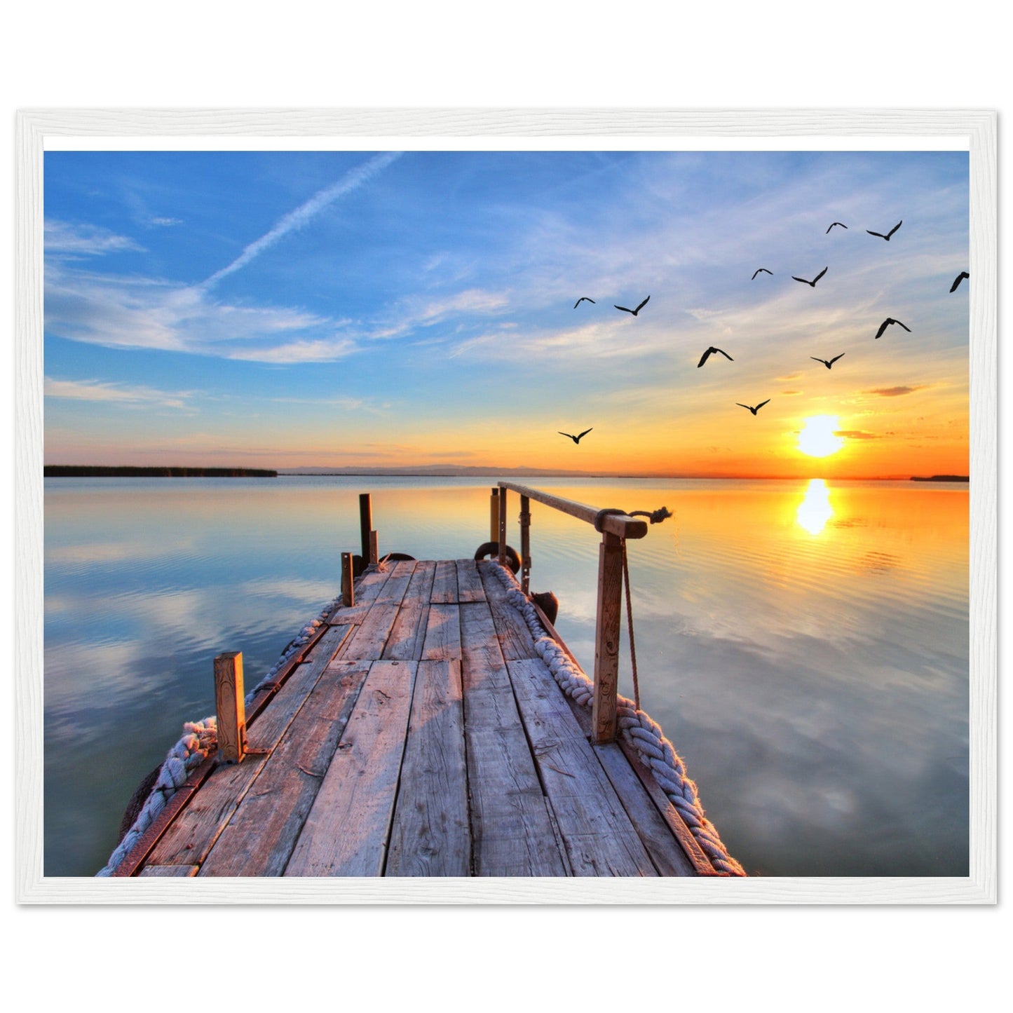 Premium Matte Paper Wooden Framed Poster