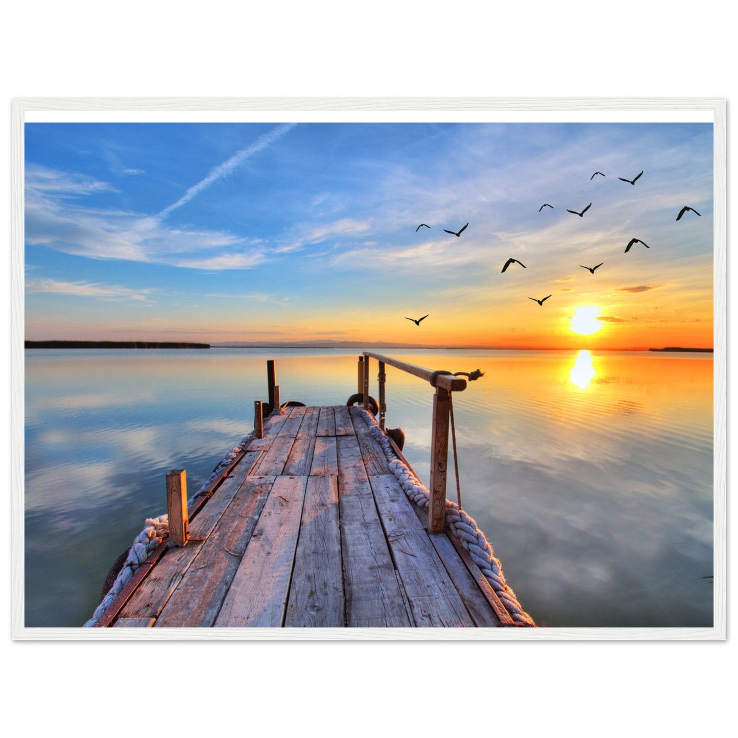 Premium Matte Paper Wooden Framed Poster